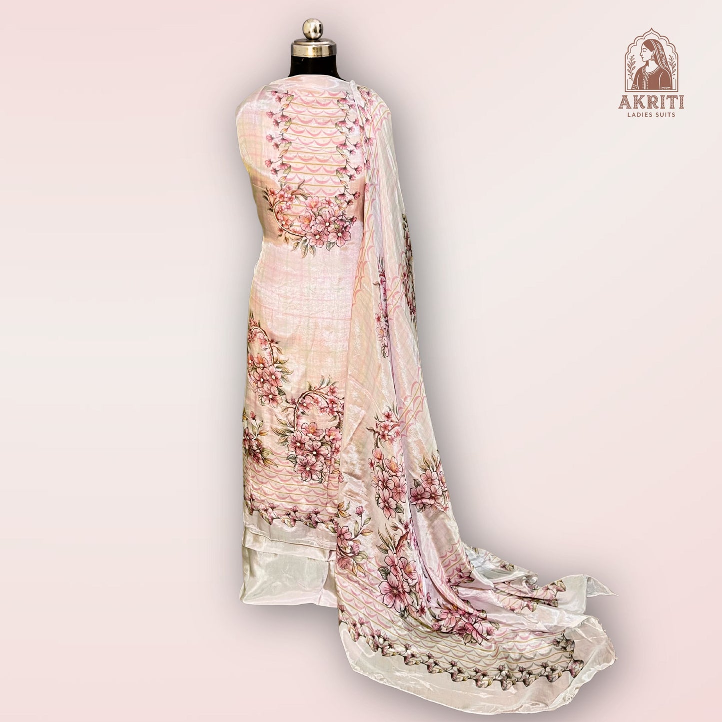 Elegant Floral Suit