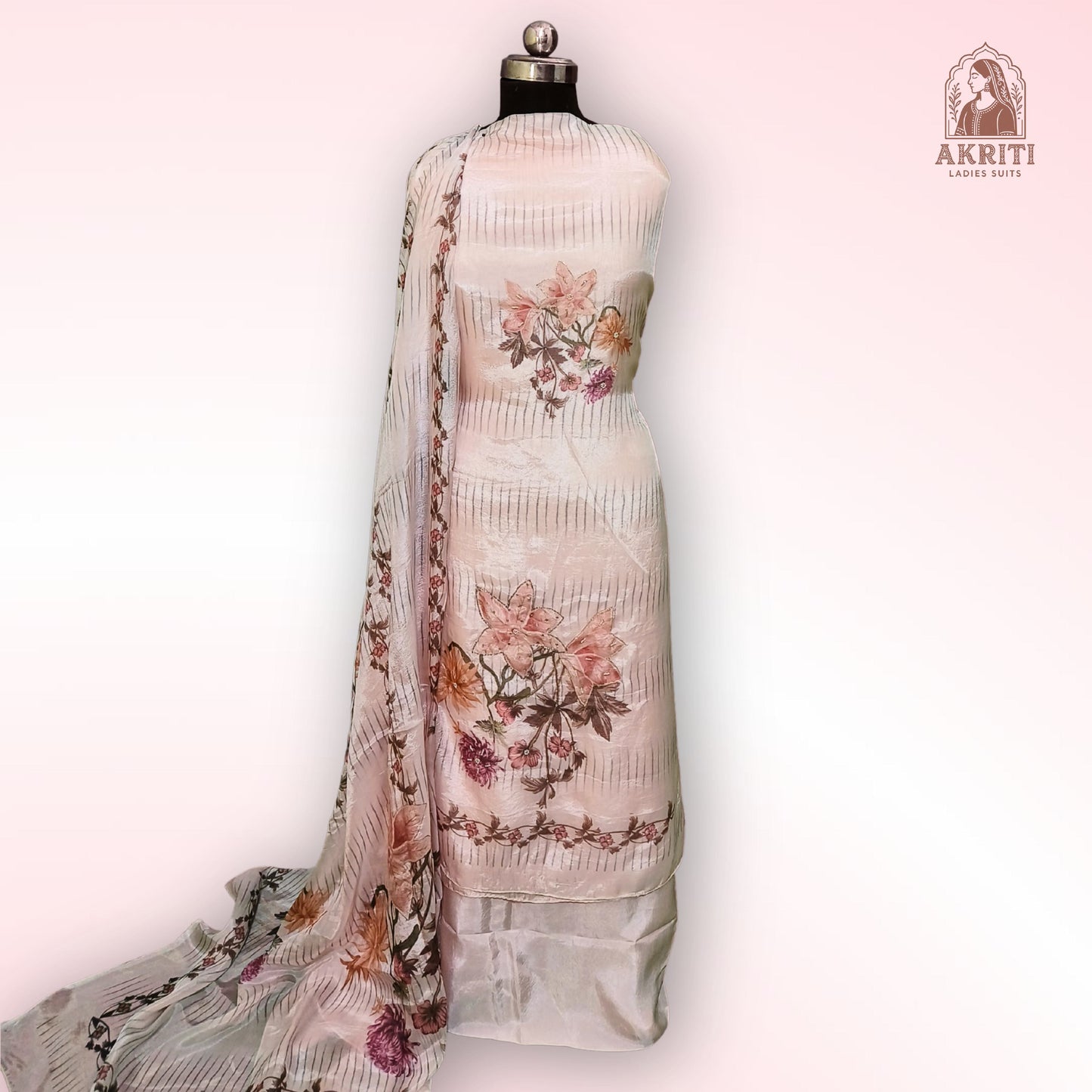 Viscose Glass Digital Suit