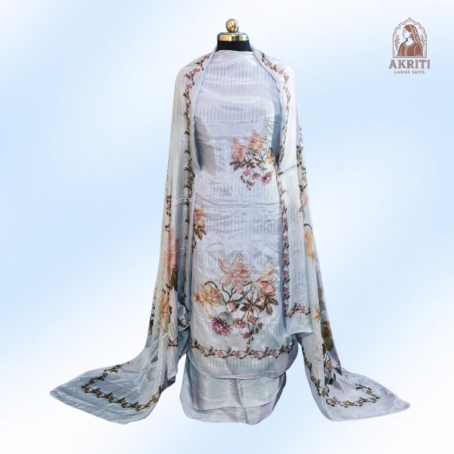 Viscose Glass Digital Suit