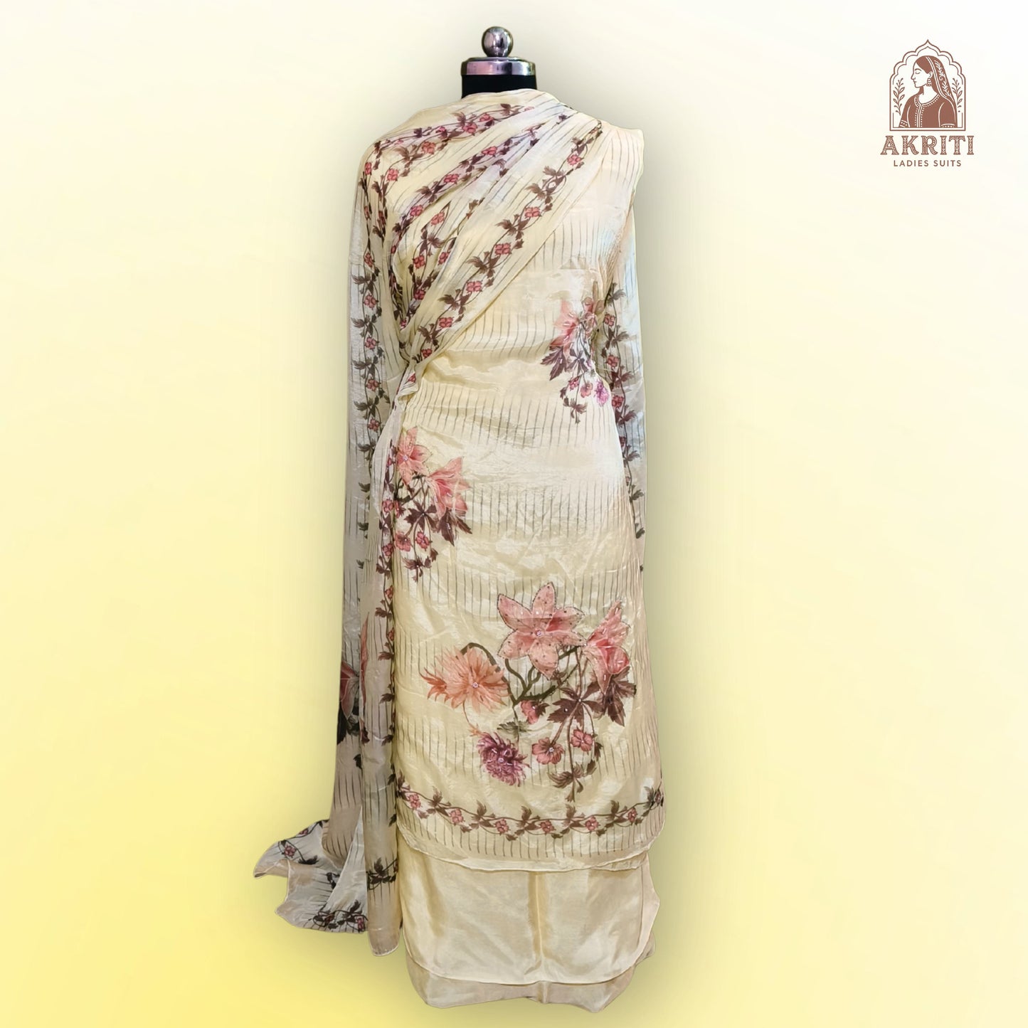 Viscose Glass Digital Suit