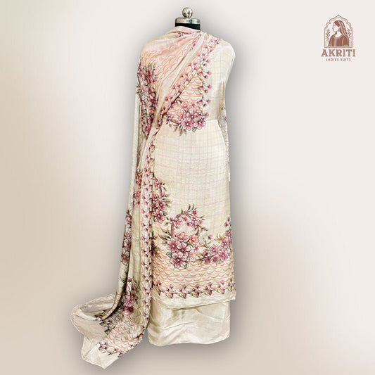 Elegant Floral Suit