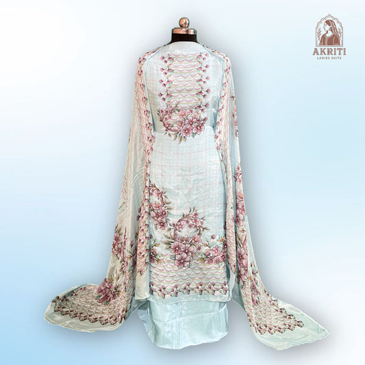 Elegant Floral Suit