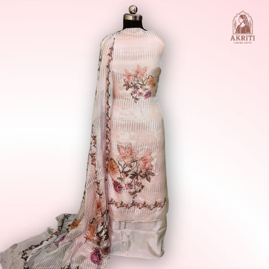 Viscose Glass Digital Suit